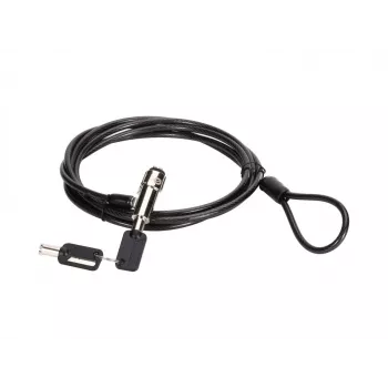 Lucchetto per laptop Conceptronic CUSTODIO02BN a chiave 1,8 m nero