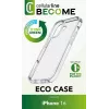 Cellularline Become Case - custodia per iPhone 16 in plastica 100% riciclata