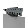 ICY BOX IB-MSA106-HH supporto passivo hub USB nero