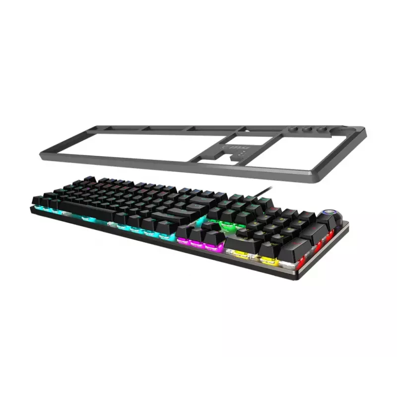 Tastiera da gaming MSI FORGE GK310 RED DE meccanica USB QWERTY nero