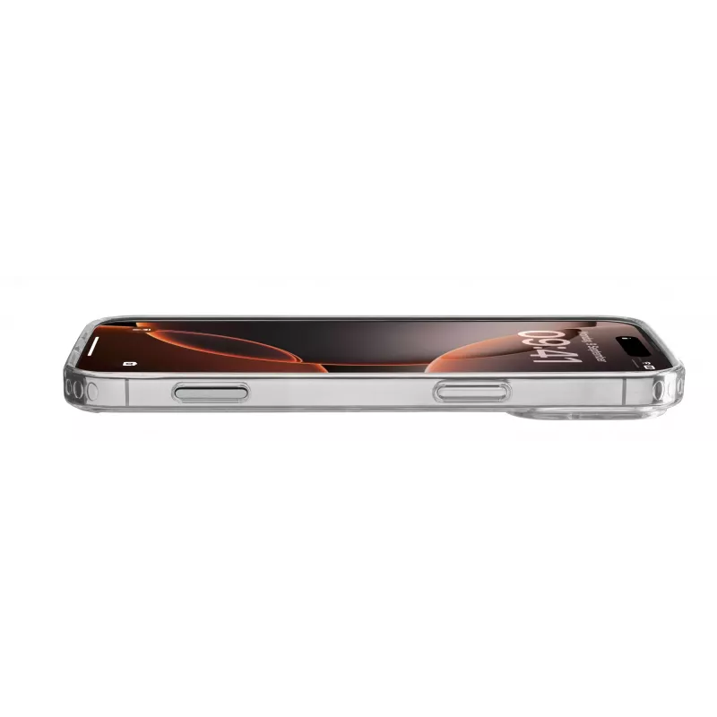 Cellularline Clear Protect – custodia rigida per iPhone 16 Pro Max con bordi in gomma