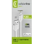 Cellularline cavo di alimentazione 120cm - Lightning cavo Lightning per la ricarica e il trasferimento dati