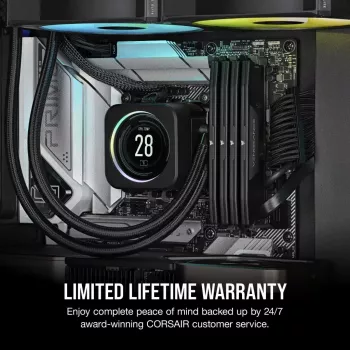 Corsair Vengeance, DDR5-6400, CL32, AMD EXPO + Intel XMP 3.0 - 32 GB Dual-Kit, grigio