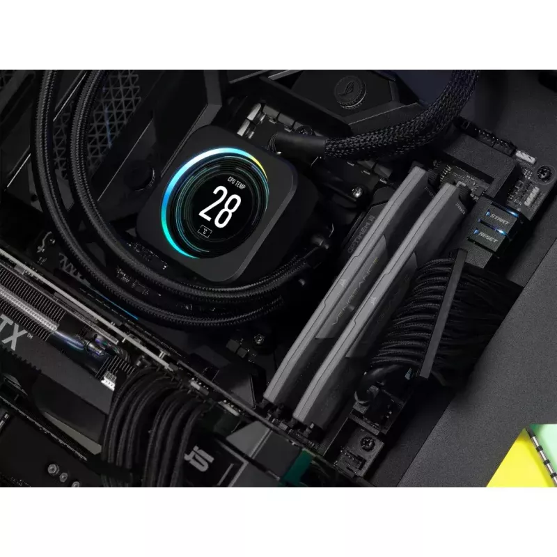 Corsair Vengeance, DDR5-6400, CL32, AMD EXPO + Intel XMP 3.0 - 32 GB Dual-Kit, grigio