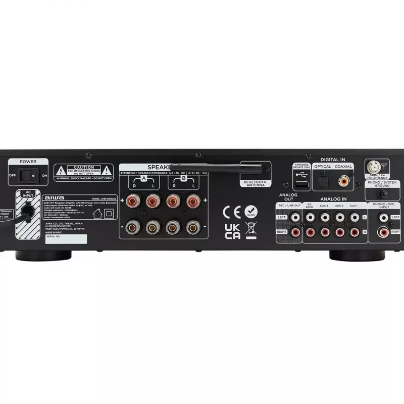 Ricevitore AV aiwa AMR200 Bluetooth DAB+/FM 200W