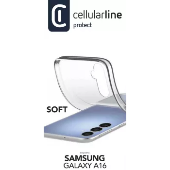 Cellularline Soft - Galaxy A16 custodia in gomma morbida, cover, Samsung, Galaxy A16, 17 cm (6,7