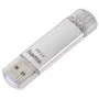 Hama C-Laeta chiavetta USB 128 GB USB Type-A / USB Type-C 3.2 Gen 1 (3.1 Gen 1) argento