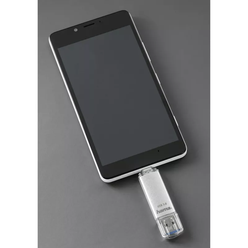 Hama C-Laeta chiavetta USB 128 GB USB Type-A / USB Type-C 3.2 Gen 1 (3.1 Gen 1) argento