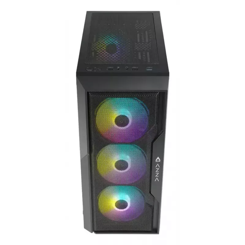 Case per PC Azza Fighter Midi Tower nero