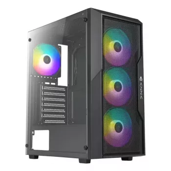 Case per PC Azza Fighter Midi Tower nero