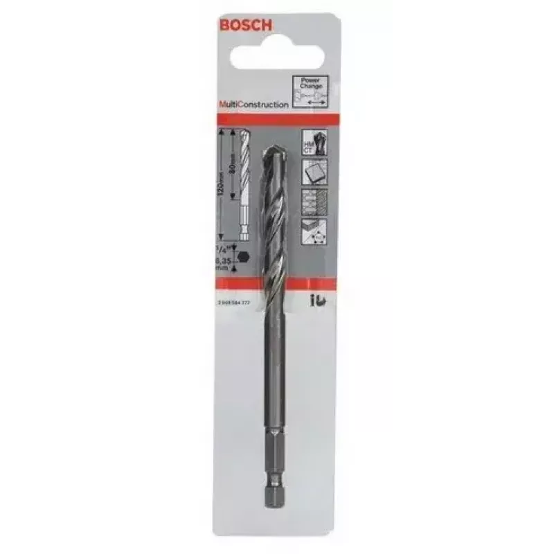 Punta pilota Bosch carburo di tungsteno 2608584777