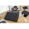 Inateck LB01006/S1 borsa per laptop con tasca per accessori, 13,3 pollici, grigio