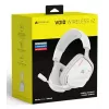 Headset Corsair VOID WIRELESS v2 con filo e senza fili Bluetooth bianco