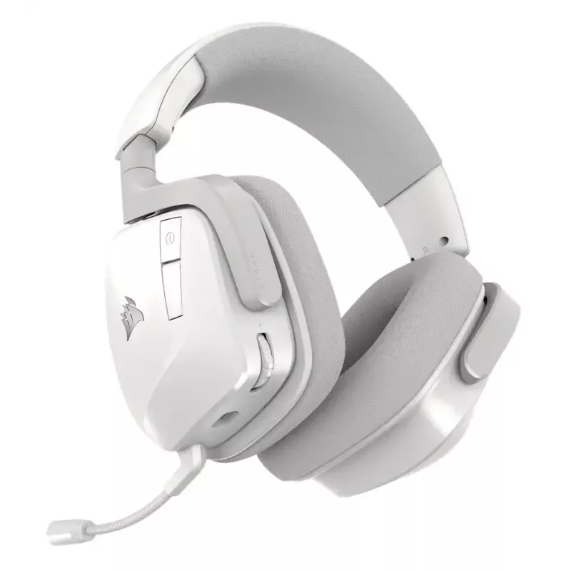 Headset Corsair VOID WIRELESS v2 con filo e senza fili Bluetooth bianco