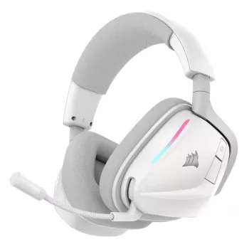 Headset Corsair VOID WIRELESS v2 con filo e senza fili Bluetooth bianco