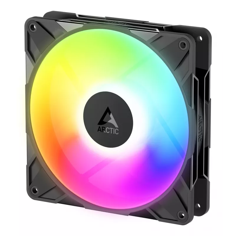 ARCTIC Freezer P14 Pro Reverse A-RGB - confezione da 3 - ventola A-RGB PWM 140 mm con distributore di cavi
