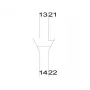 Siemens 5ST3013 interruttore ausiliario, 1 NC + 1 NO