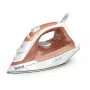 Tefal Virtuo 30 FV2C40E0 ferro da stiro a secco e a vapore piastra in ceramica 2000 W pesca, bianco