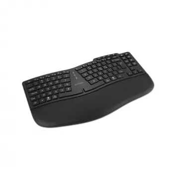 Kensington Pro Fit Ergo KB675 EQ TKL Tastiera ricaricabile, Tenkeyless (80 - 87%), wireless, Bluetooth, membrana, QWERTY, nero