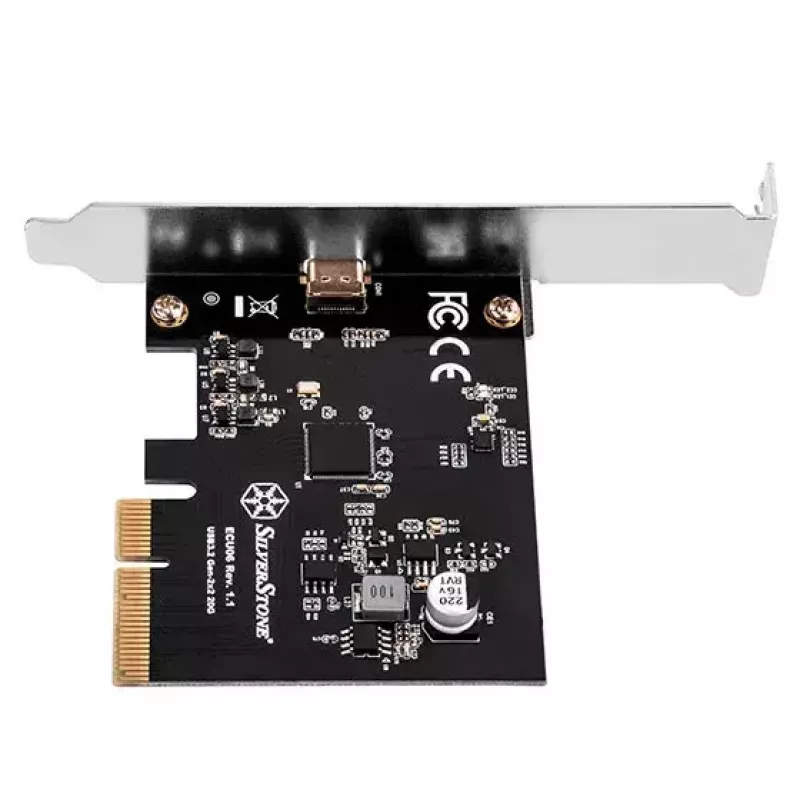 Silverstone ECU06 adattatore USB 3.2 Gen 2 interno PCIe Low-Profile