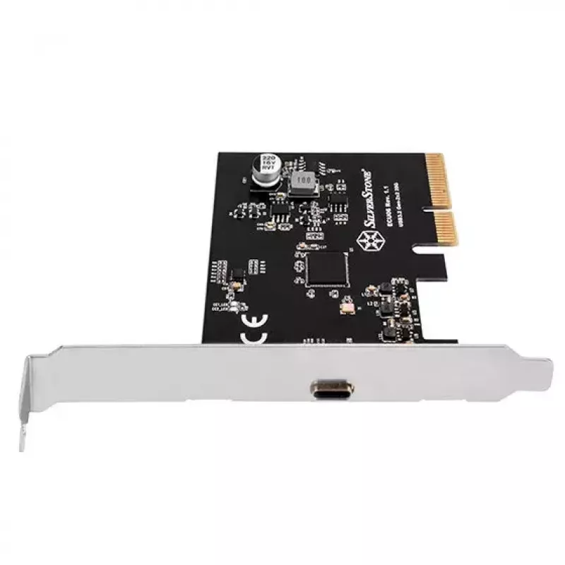 Silverstone ECU06 adattatore USB 3.2 Gen 2 interno PCIe Low-Profile