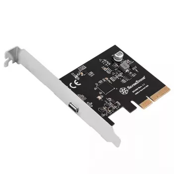 Silverstone ECU06 adattatore USB 3.2 Gen 2 interno PCIe Low-Profile