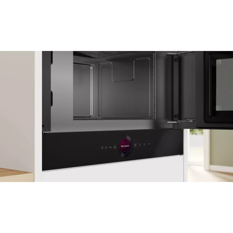 Bosch Serie 8 BFR7221B1 microonde nero forno a microonde solo da incasso 21 L 900 W
