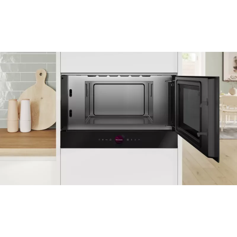 Bosch Serie 8 BFR7221B1 microonde nero forno a microonde solo da incasso 21 L 900 W
