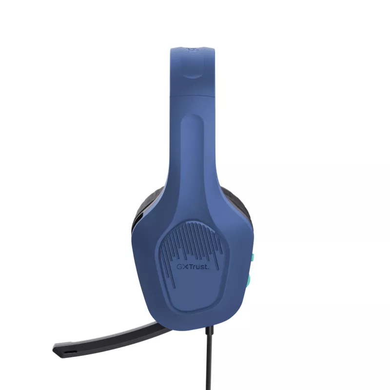 Trust GXT 415B Zirox Headset con filo Head-band Gaming Blu