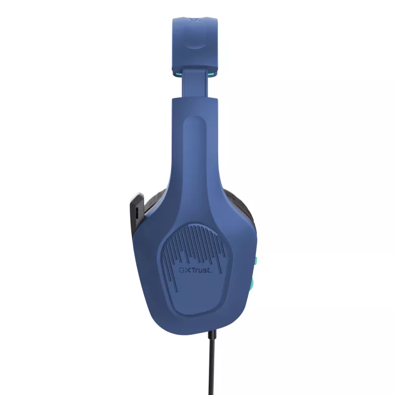 Trust GXT 415B Zirox Headset con filo Head-band Gaming Blu