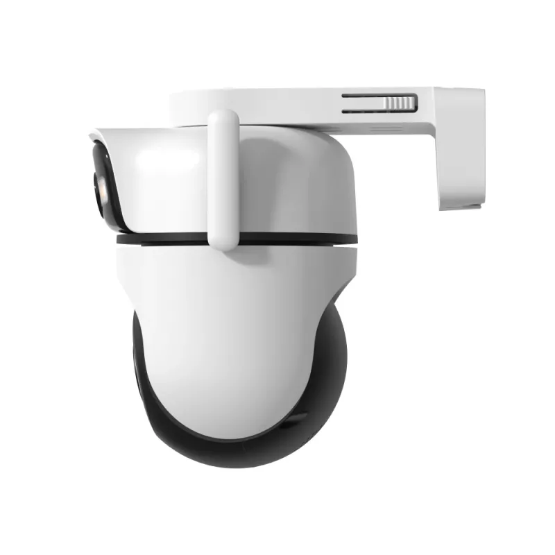 TP-Link Tapo Telecamera di sicurezza Pan/Tilt Outdoor Dual Lens, Telecamera di sicurezza IP, Esterno, Con filo e wireless, Montaggio a soffitto/parete/palo, Bianco, Sferica