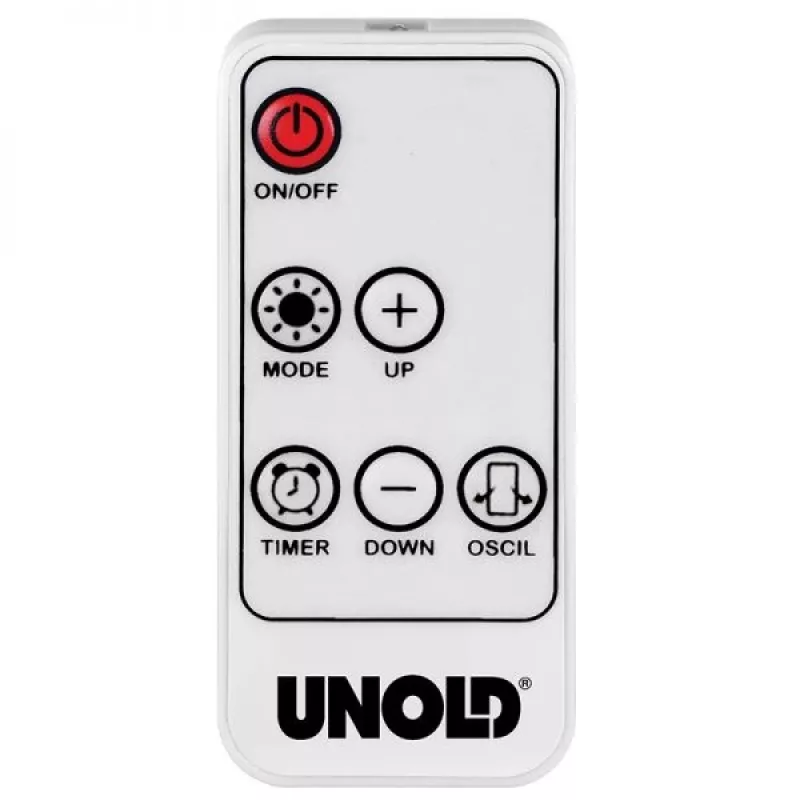 Unold 86430 termoventilatore elettrico per interni nero, bianco 2000 W termoventilatore elettrico