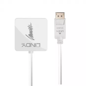 Lindy convertitore attivo DisplayPort 1.2 a HDMI 1.4, DVI e VGA