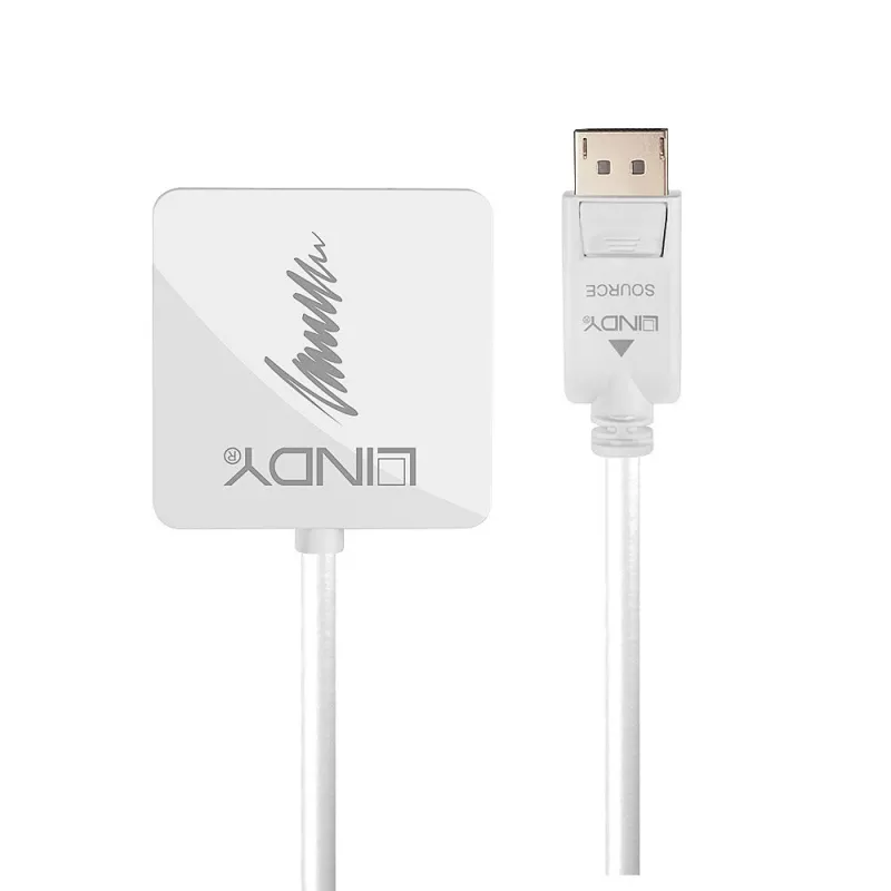 Lindy convertitore attivo DisplayPort 1.2 a HDMI 1.4, DVI e VGA