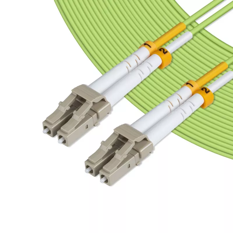 Cavo in fibra ottica MicroConnect FIB551005 — OM5, 5 m, LC–LC, nucleo 9 µm, full duplex, verde