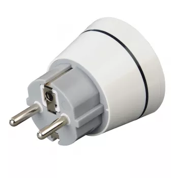 Hama 00223452 adattatore da viaggio tipo F tipo G (UK) bianco