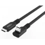 Cavo USB-C a USB-C MicroConnect MC-USB3.2CC015-FA USB 3.2 Gen 2x2 0,15 m nero
