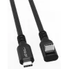Cavo USB-C a USB-C MicroConnect MC-USB3.2CC025-FA, USB 3.2 Gen 2x2, 0,25 m, nero