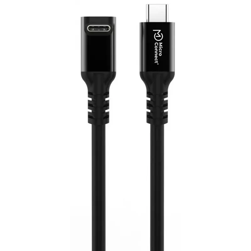Cavo USB-C a USB-C MicroConnect MC-USB3.2CC05-FA 0,5 m USB 3.2 Gen 2x2 20 Gbit/s, nero