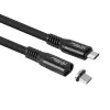 Cavo USB4 Gen 3x2 USB-C a USB-C MicroConnect MC-LS-USB4CC0.15, 0,15 m, nero