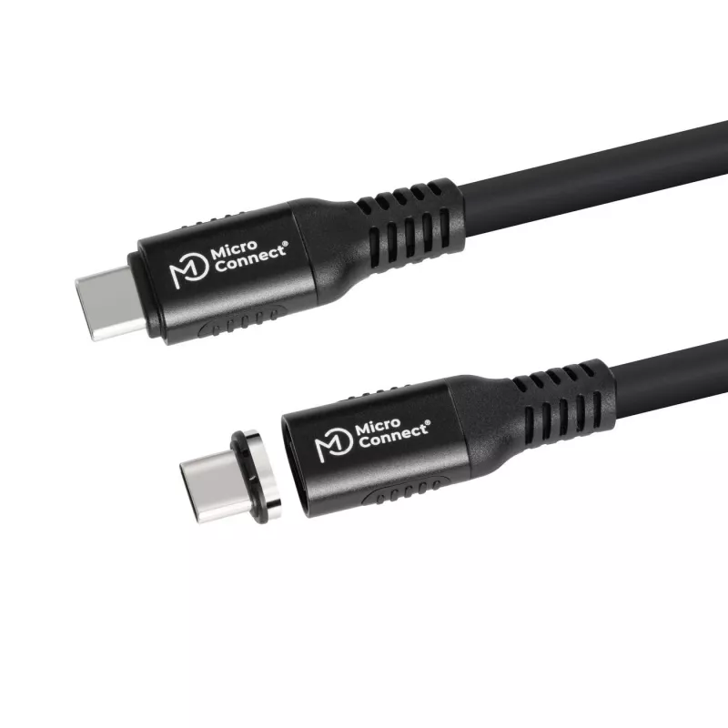 Cavo USB4 Gen 3x2 USB-C a USB-C MicroConnect MC-LS-USB4CC0.15, 0,15 m, nero