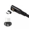 Cavo USB4 Gen 3x2 USB-C a USB-C MicroConnect MC-LS-USB4CC0.15-A – 0,15 m, nero