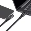 Cavo USB4 Gen 3x2 USB-C a USB-C MicroConnect MC-LS-USB4CC0.15-A – 0,15 m, nero