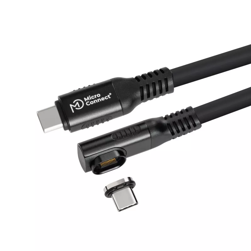 Cavo USB4 Gen 3x2 USB-C a USB-C MicroConnect MC-LS-USB4CC0.15-A – 0,15 m, nero