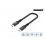 Microconnect USB4CC015 cavo USB USB4 Gen 3x2 0,15 m USB-C nero