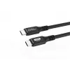 Microconnect USB4CC015 cavo USB USB4 Gen 3x2 0,15 m USB-C nero