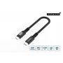 Microconnect USB4CC015-240W cavo USB USB4 Gen 3x2 0,15 m USB C nero