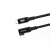 Cavo USB-C a USB-C MicroConnect USB3.2CC015-A, USB 3.2 Gen 2x2, 20 Gbit/s, 0,15 m, nero