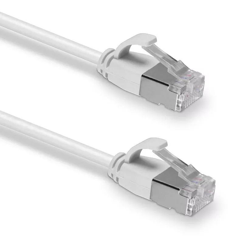 Cavo di rete Lindy 1 m Cat.6A U/FTP ultra sottile, grigio