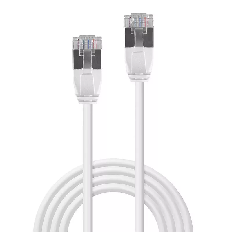 Cavo di rete Lindy 2 m Cat.6A U/FTP ultra sottile, grigio